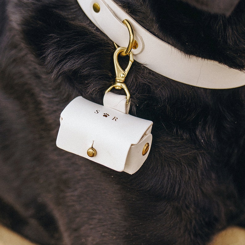 Personalisierte Ehering Träger Beutel für Hunde Ehering Box für Hundehalsbänder Personalisierter Ehering Halter für Haustier-Ring-Träger Bild 4