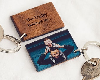 Personalisierte Acryl Foto Keychain
