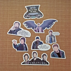 Supernatural stickers - Water & Scratch Resistant Supernatural Sticker –  StormsStickers