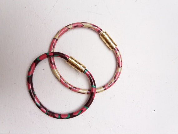 Iconic Louis Vuitton x Stephen Sprouse bracelet