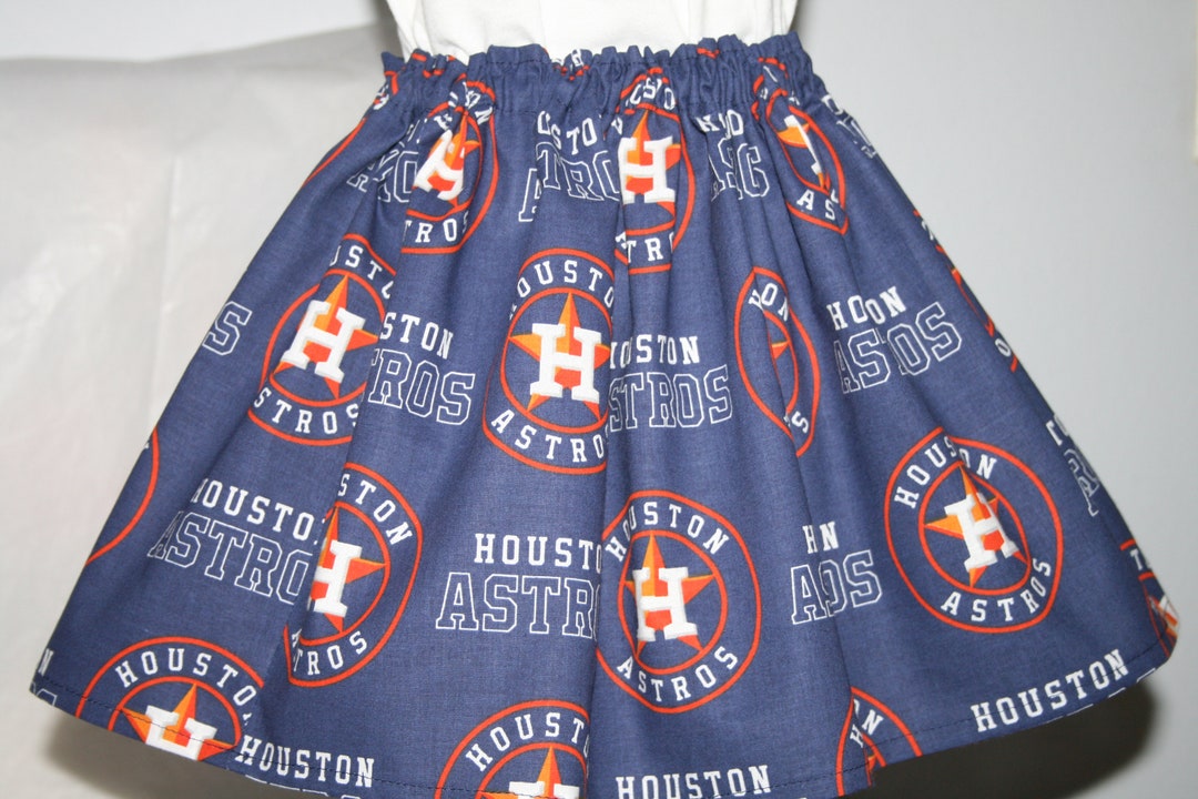 12 Mo 10/12 Little Girls Navy HOUSTON ASTORS Baseball Skirt Etsy.de