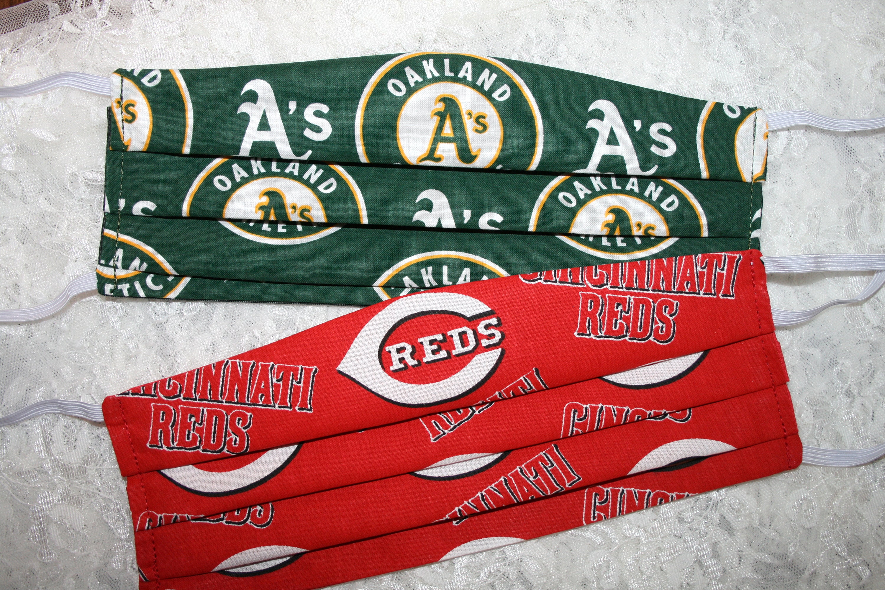 Gift Set MLB BASEBALL Teams Face Mask 2 Layers Pleated Masks Etsy