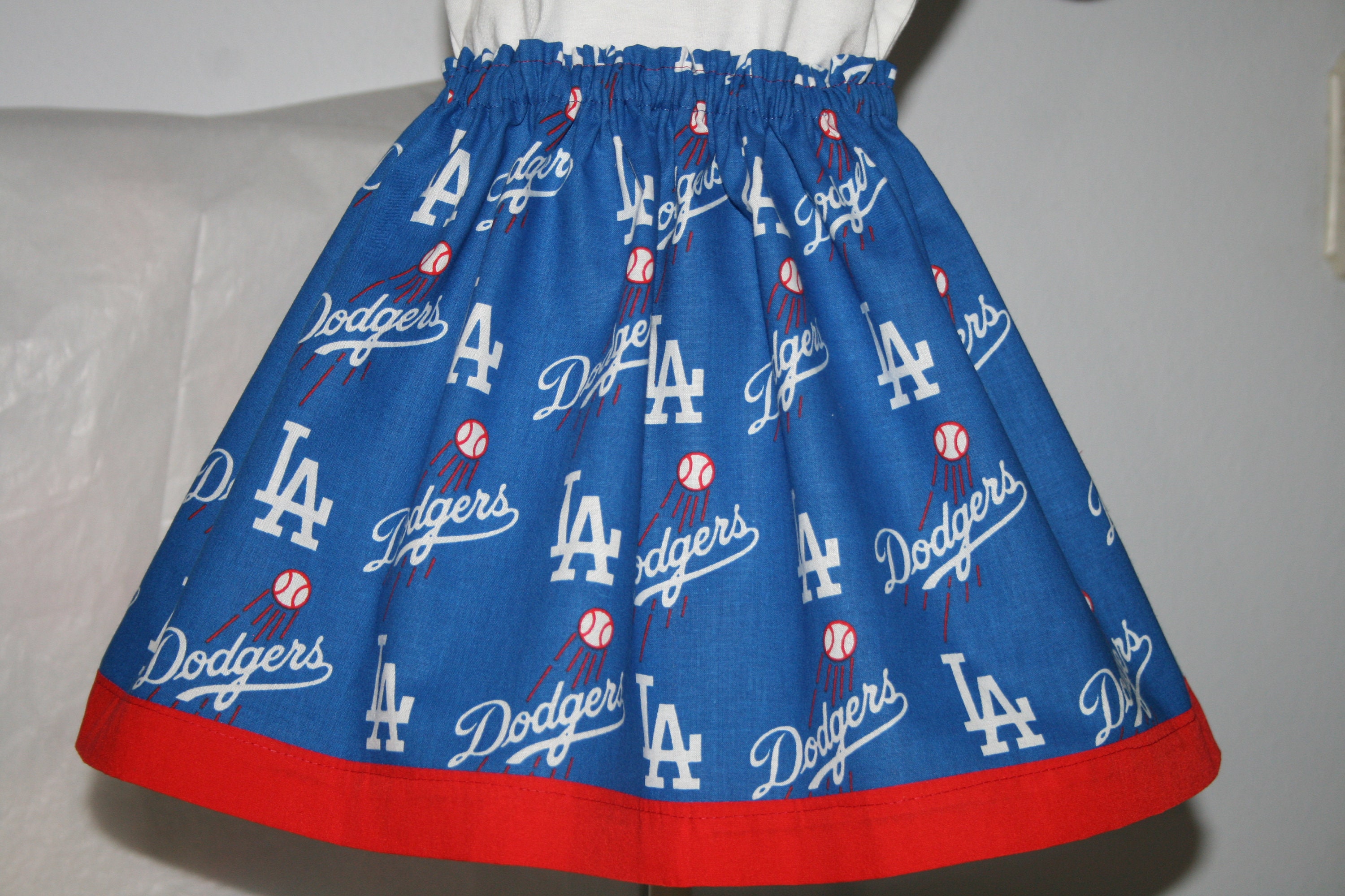 3T Little Girls LA DODGERS Baseball Skirt Infant Toddler Etsy