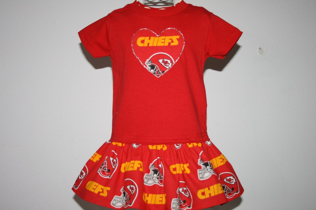 12 Mo Little Girls Kansas City CHIEFS Dress Infant Infants Toddler