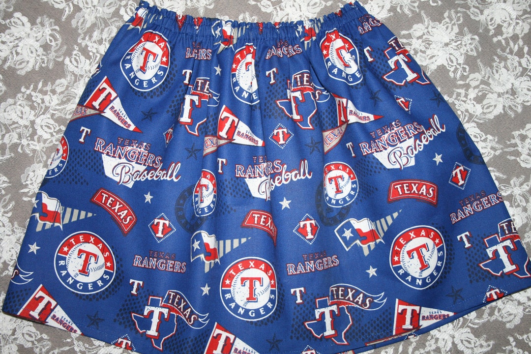 TEXAS RANGERS BASEBALL Skirt Baseball Infants Toddler Toddlers Etsy