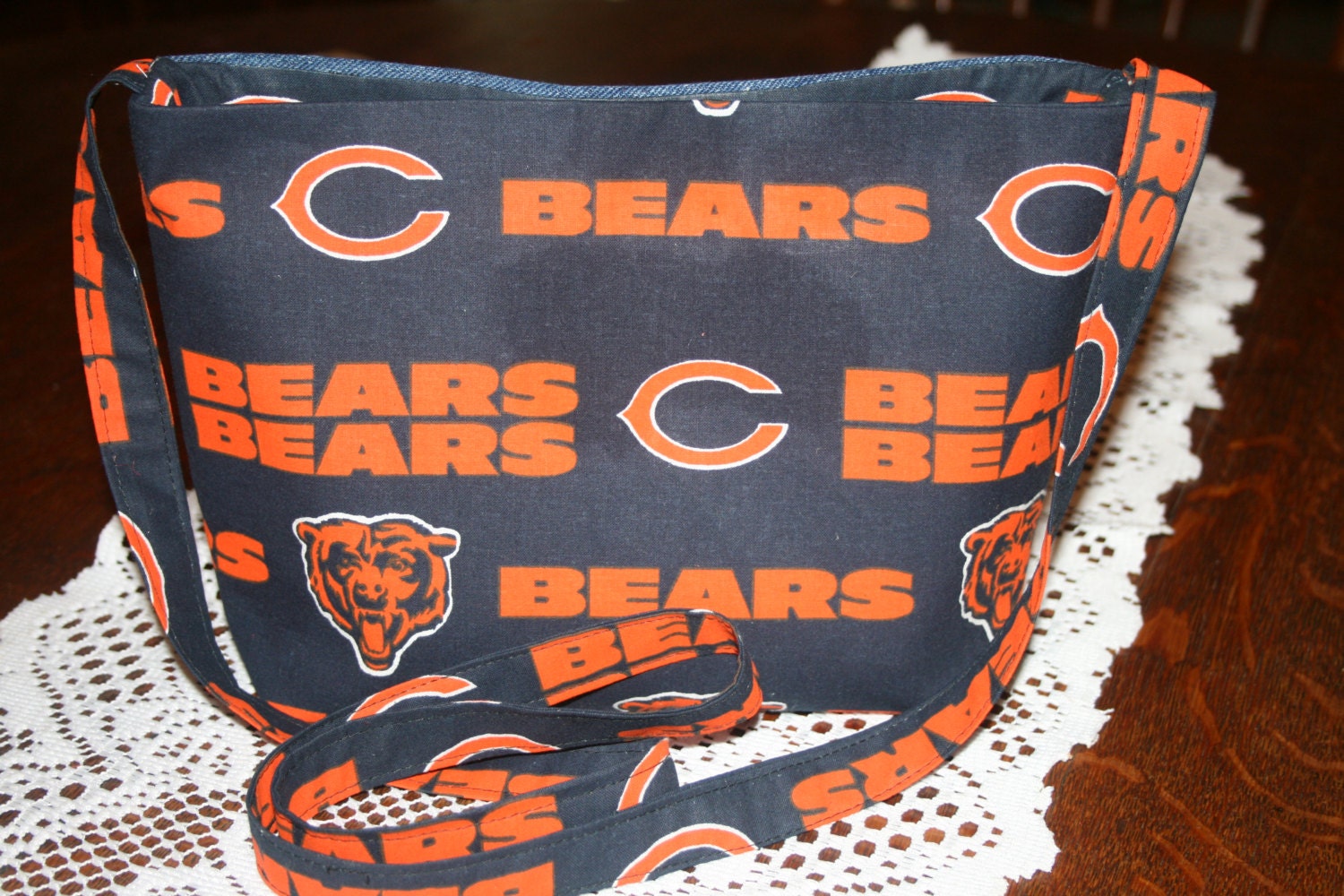CHICAGO BEARS FOOTBALL Cross Body Purse Purses Handbag Etsy