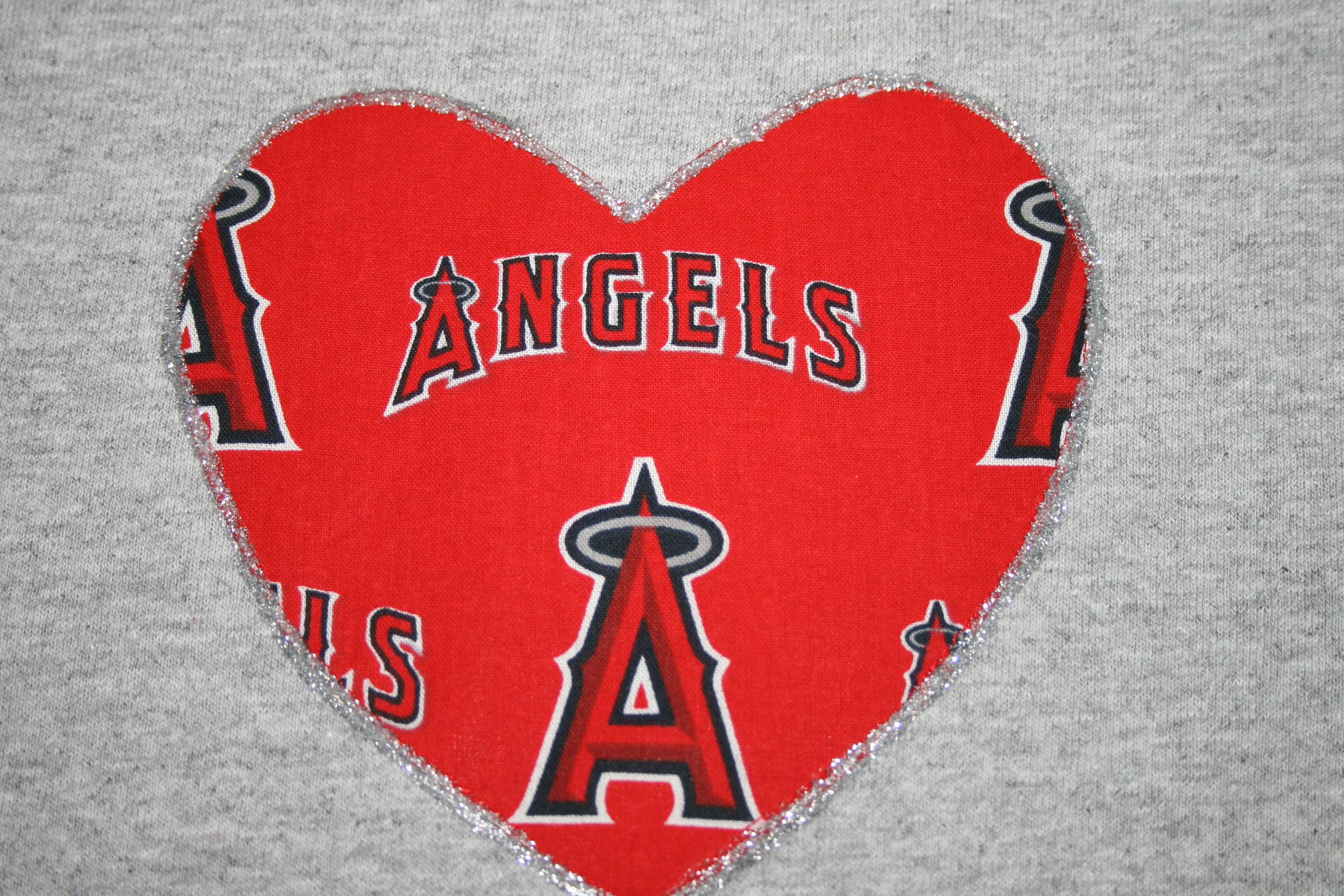 Large LA ANGELS Baseball T Shirt Youth Small Adult Ball Park Etsy