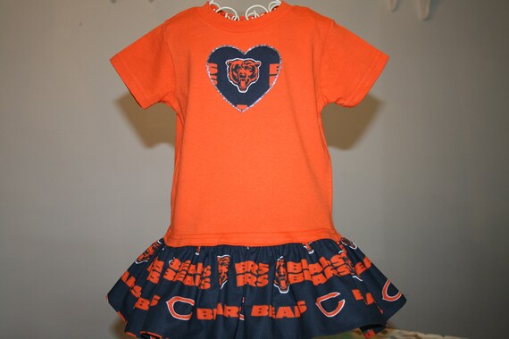 toddler girl chicago bears shirt
