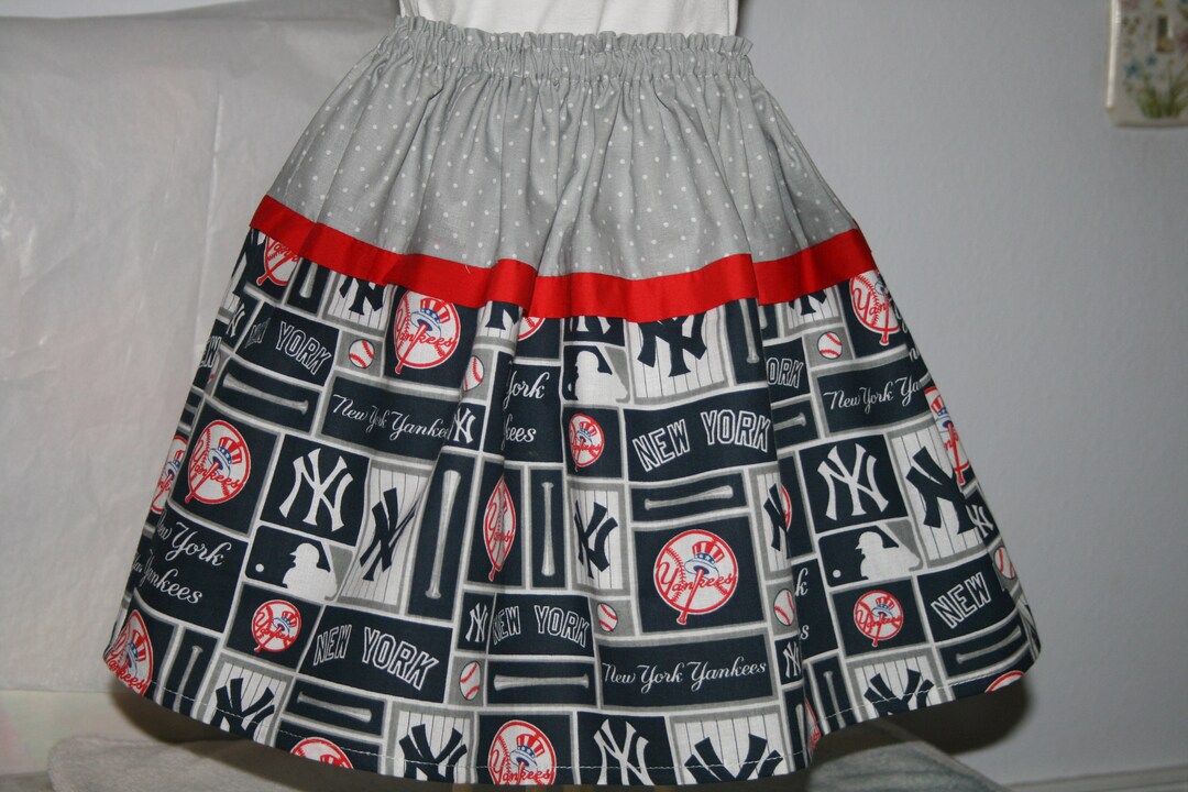 4T Girls New York YANKEES SKIRT Infants Toddler Toddlers Baseball Team Skirts Great Gift Etsy