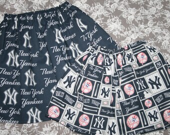 6 Mo ~ 8/9  Little Girls New York YANKEES Baseball Skirt Infant Toddler Toddlers Youth Game Day Team Skirts in 2 Fabrics