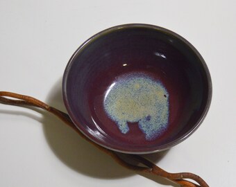 1973 Saucier/'s Hand Thrown Signature Pottery Bowl