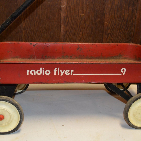 American Radio Flyer Red Wagon, Model 9