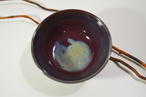 1973 Saucier/'s Hand Thrown Signature Pottery Bowl