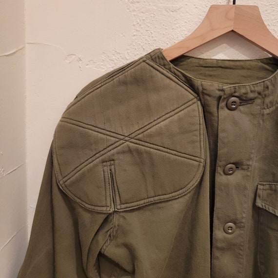 Army shooting jacket/vintage military jacket/Hunt… - image 7