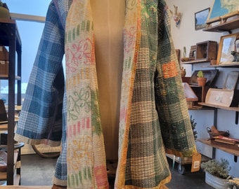 vintage reworked Kantha jacket