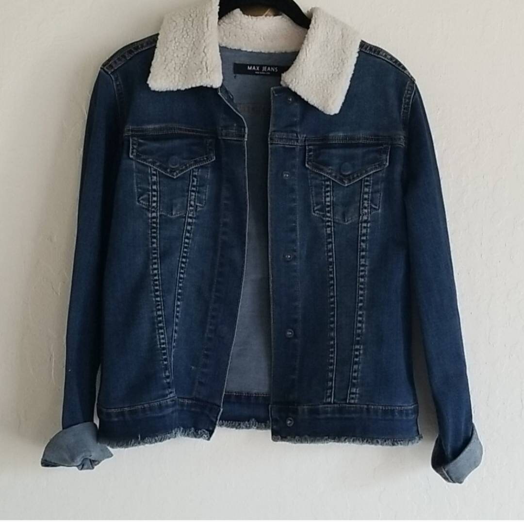 Levis Denim Patchwork Jacket/ Small 