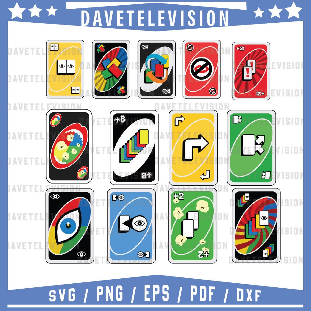 Uno Reverse Cards SVG PNG