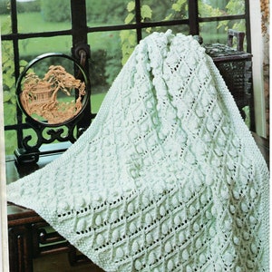 Vintage Knit Afghan Patterns Afghan Patterns Design PDF Instant Download DIY Pattern  Design