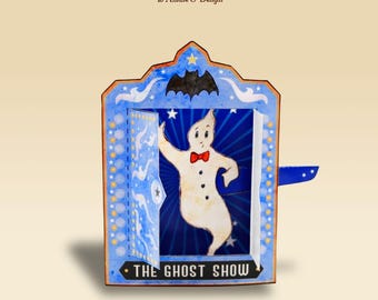 Paper Craft · The Ghost Show · Marilyn Scott-Waters · Whimsical Storybook Paper Art