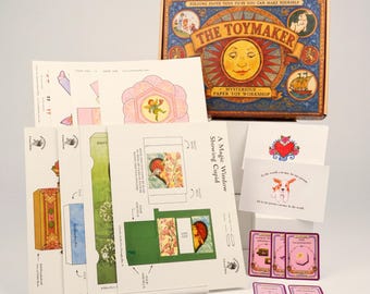 Paper Craft Kit · Dreams of Enchantment · Whimsical Storybook Art Craft· Marilyn Scott-Waters · 5 Figures & Postcards