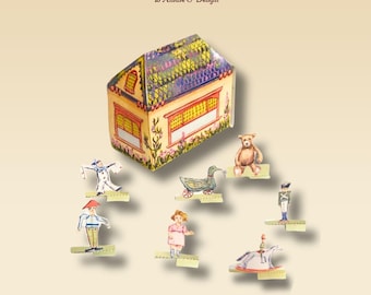 Paper Craft · A Toy Shop · Marilyn Scott-Waters · Whimsical Storybook Paper Art