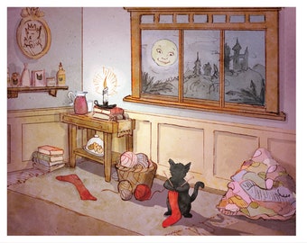 Knitty Kitty downloadable print.