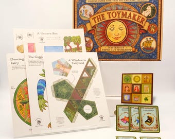 Paper Craft Kit · Window to Fairyland · Whimsical Storybook Art · Marilyn Scott-Waters · 5 Figures & Postcards