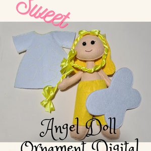 Pattern Bundle 4 in 1, Rag Doll Pattern, Angel Doll Pattern, Mini Doll Pattern, Cute Monster Pattern, 4 PDF Sewing Patterns & Tutorials image 9