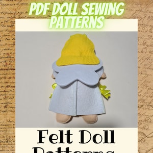 Pattern Bundle 4 in 1, Rag Doll Pattern, Angel Doll Pattern, Mini Doll Pattern, Cute Monster Pattern, 4 PDF Sewing Patterns & Tutorials image 10
