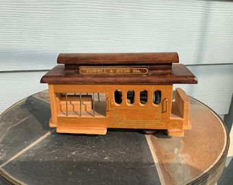 San Francisco Cable Car Music Box-1970’s