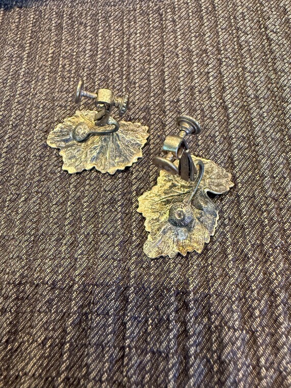 Vintage Mariam Haskell Broach and Matching Earrin… - image 2