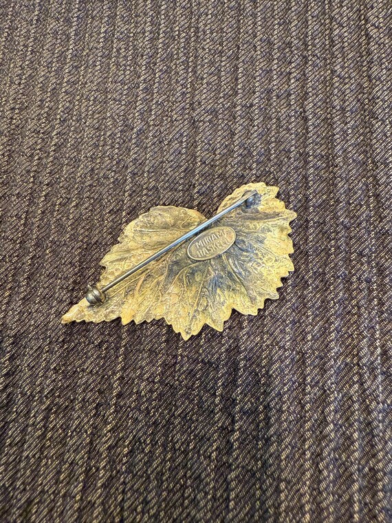 Vintage Mariam Haskell Broach and Matching Earrin… - image 3