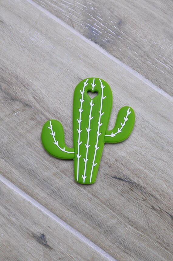 silicone cactus teether