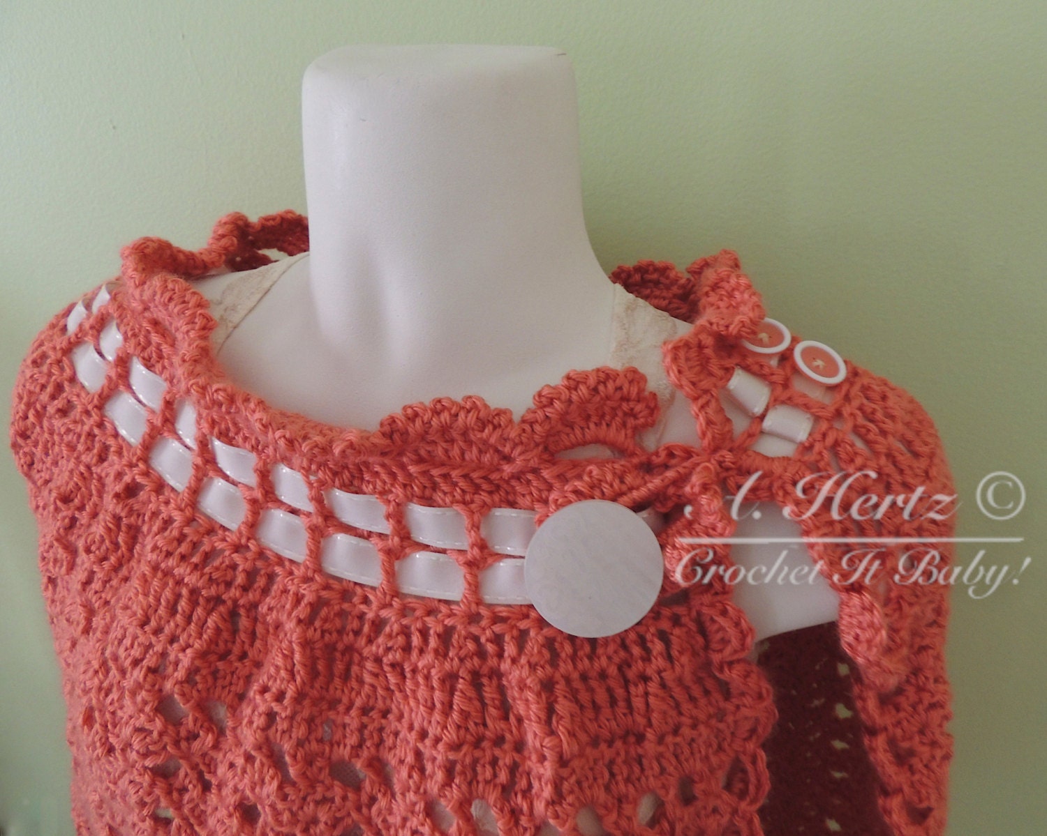 Crochet Pretty Shells Wrap - PATTERN ONLY - (size Sm/med) - Etsy