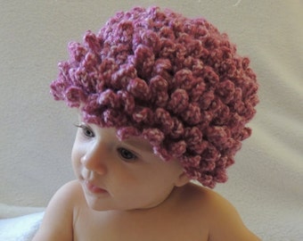 Crochet Loop-Da-Loop Hat (3 Sizes) - PATTERN ONLY