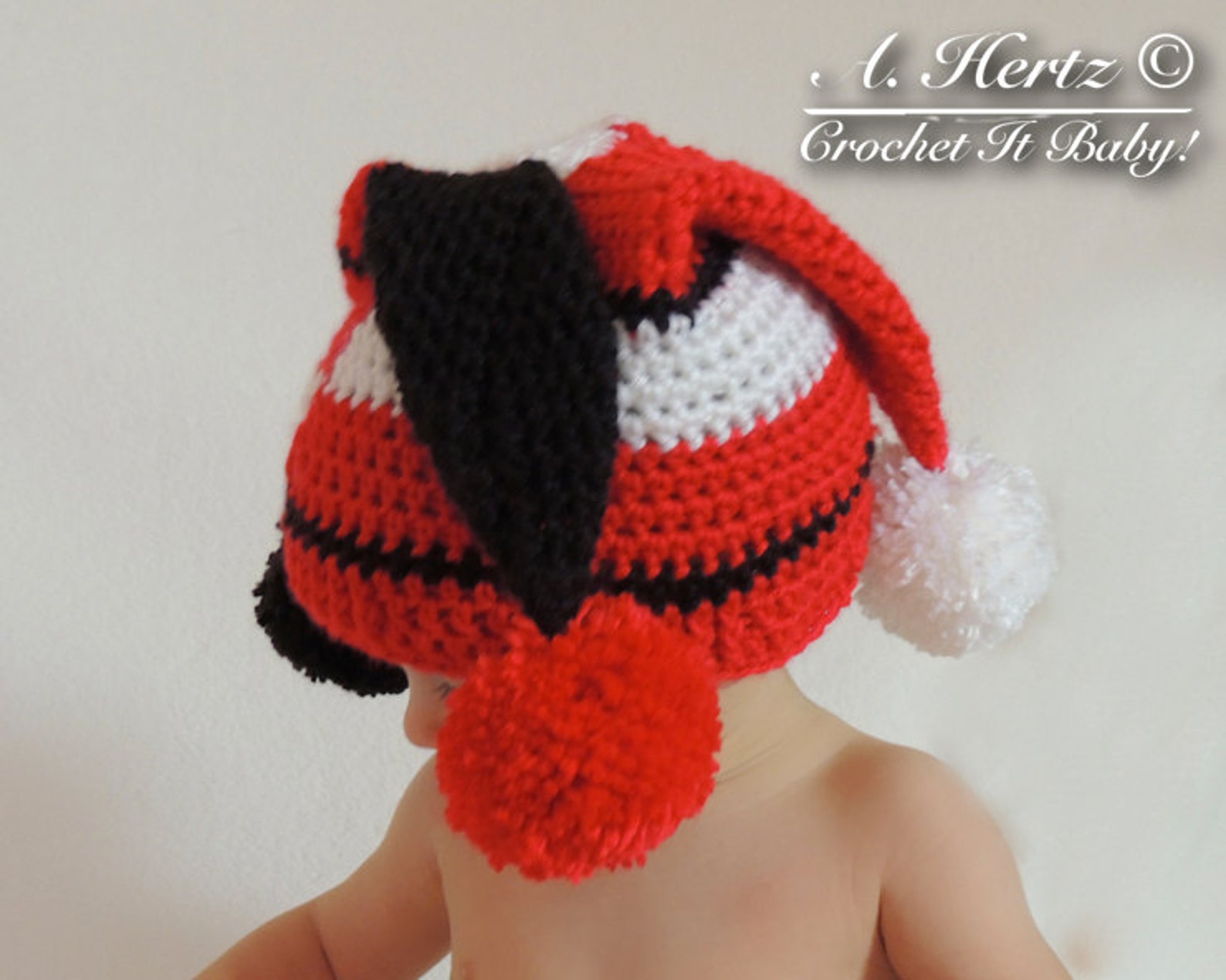 Crochet Jester Hat size 0 to Adult PATTERN ONLY Etsy