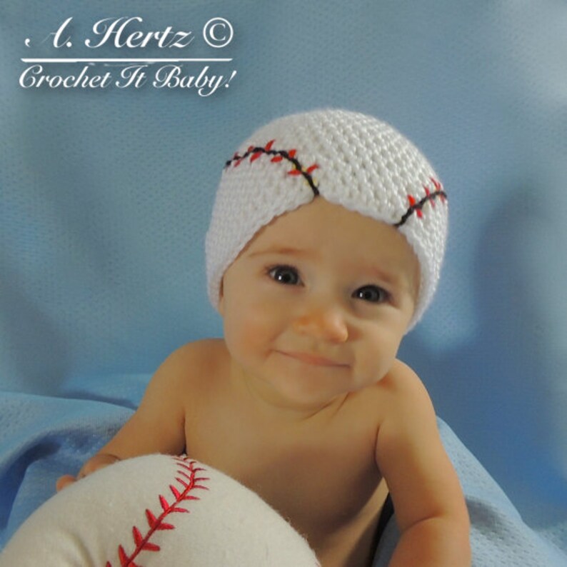 Crochet Baseball Hat (5 Sizes) - PATTERN ONLY - Etsy