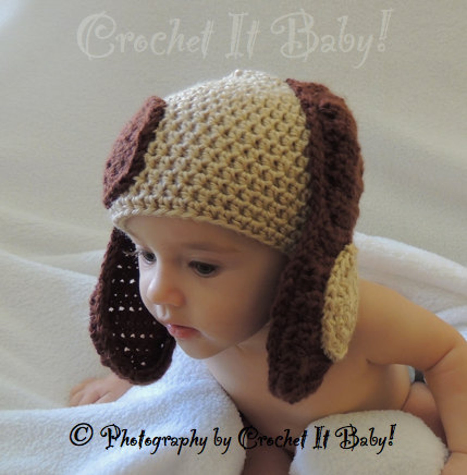 Crochet Puppy Dog Hat (4 Sizes) - PATTERN ONLY - Etsy