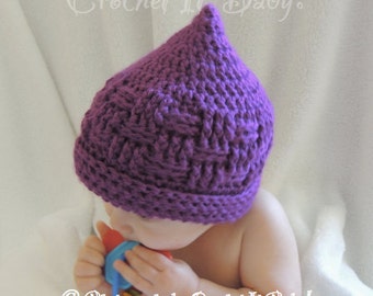 Crochet Basket Weave Hat (4 Sizes) - PATTERN ONLY