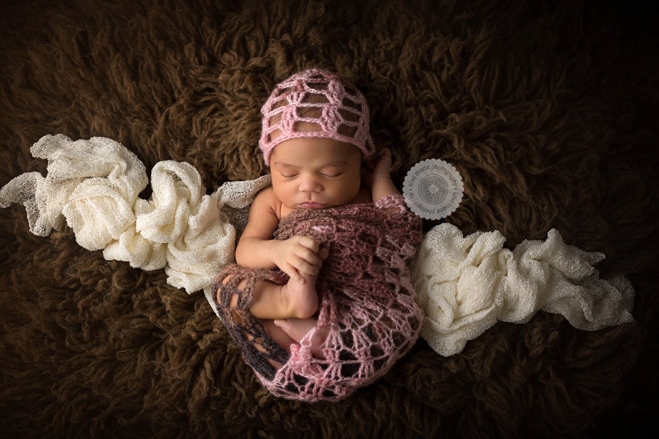 30 Baby Hat Crochet Patterns for Sweet Handmade Gifts and Everyday Warmth 18 Baby Wrap and Hat Photography Prop Pattern
