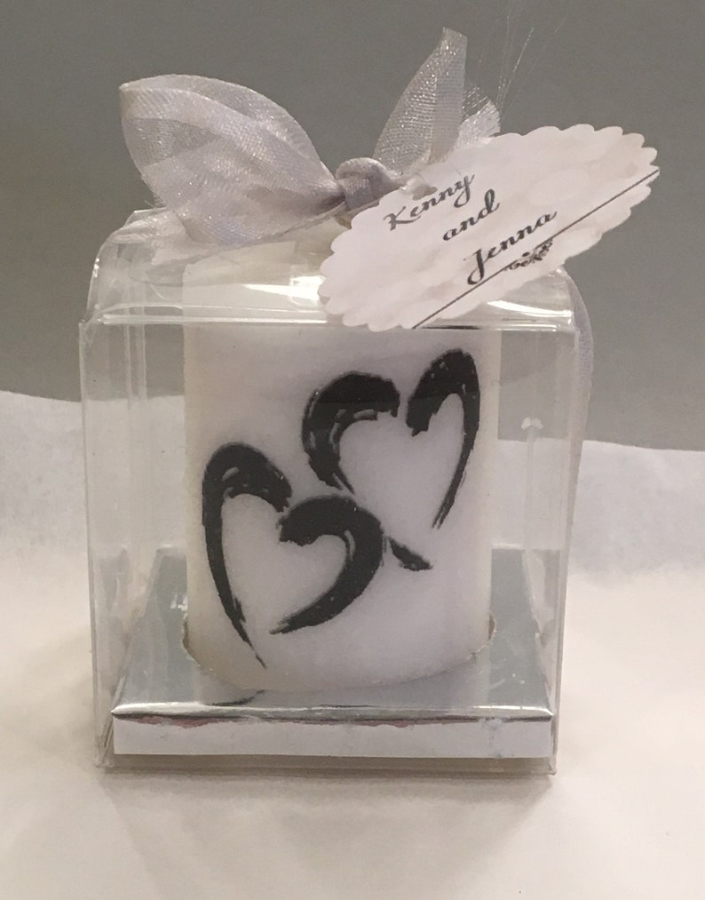 Thank You Favors Bridal Shower Favors Neutral Favors Heart Etsy