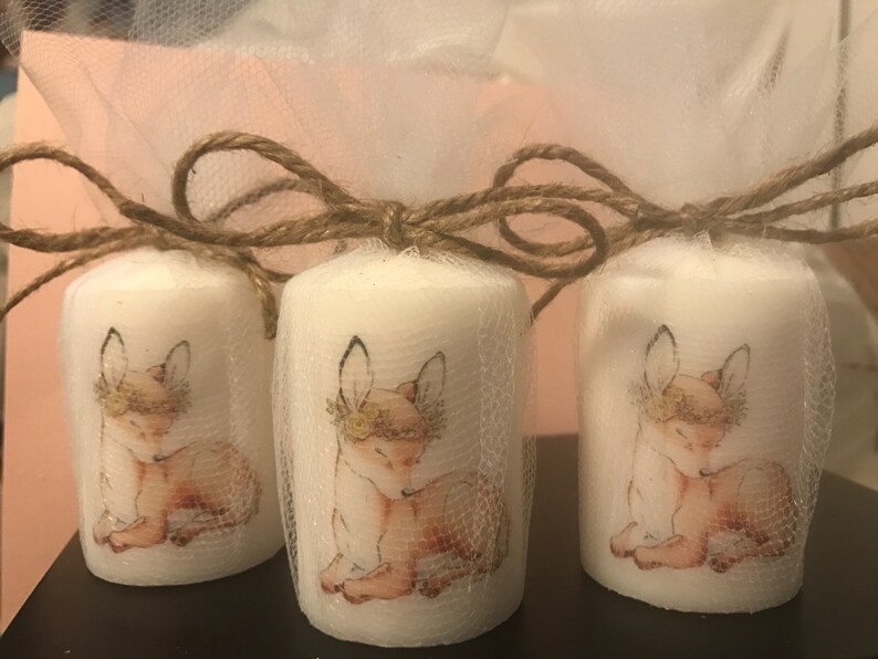 Baby Fawn Thank You Favors Baby Shower Favors Neutral Etsy