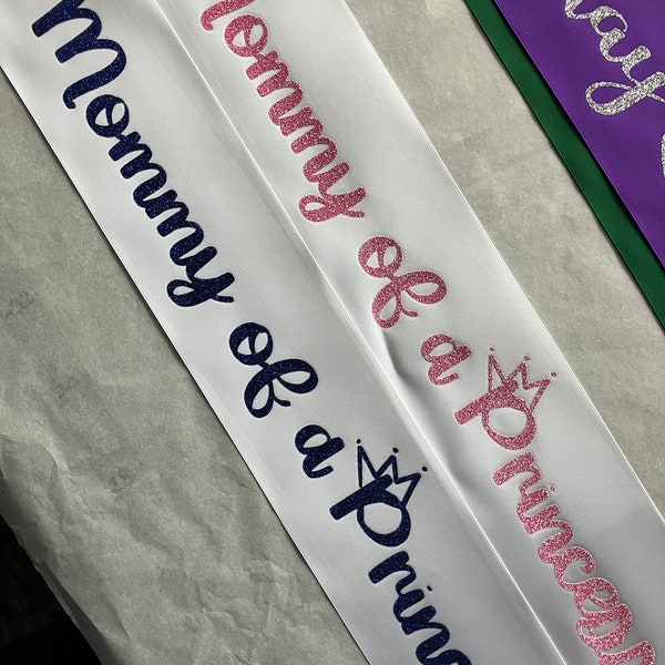 Mommy to be, bride to be,Miss Argentina , Beetle Juice sash, Halloween Sash, Prom King, Prom Queen,  Beauty Queen, Any Color any wording