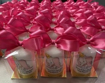 Baby Dumbo like Baby shower favors, gender neutral favors, elephant themed favors, Baby shower Favors, Personalized affordable, unique