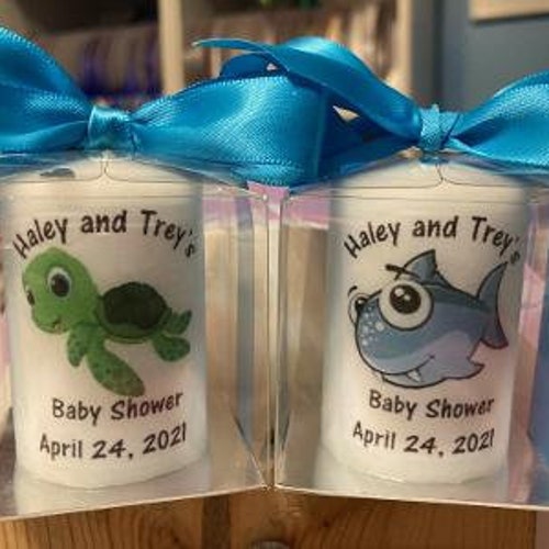 Under The Sea Baby Shower Sea Creature Favors Mommy And Baby Etsy