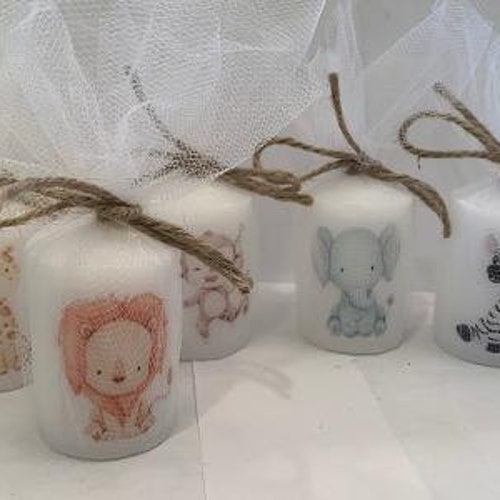 Jungle Animal Favors Baby Jungle Animals Jungle Baby Shower Etsy