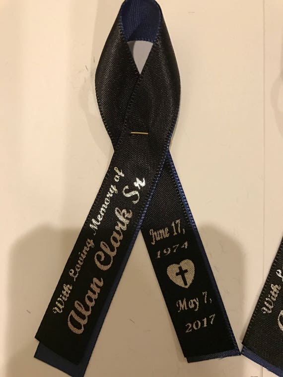 Create customized Memorial Ribbons Awareness Ribbons Etsy