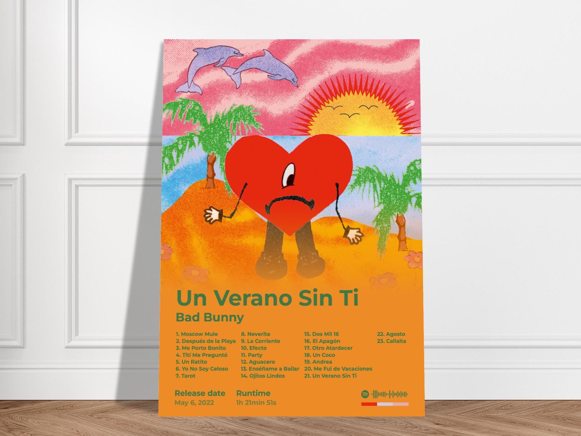 Bad Bunny Poster Print - Etsy