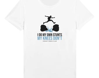 Camiseta técnica para correr "Hago mis propias acrobacias", camiseta de trail running que absorbe la humedad, regalo divertido para corredores de trail.