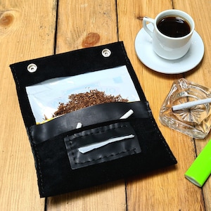 Rolling  tobacco pouch with Snaps